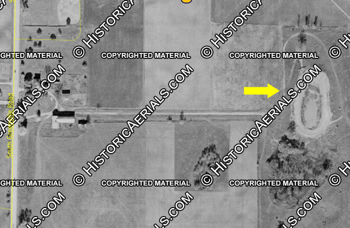 Greenville Speedway - Old Aerial Photo